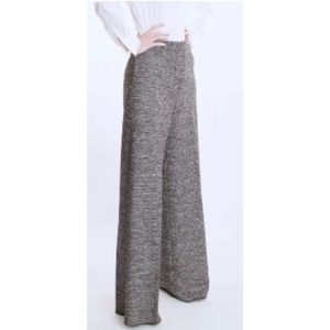 Trapeze Wool Pants
